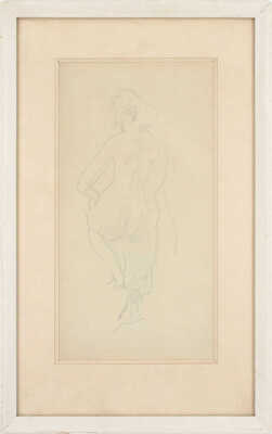 Серов Валентин Александрович. Натурщица